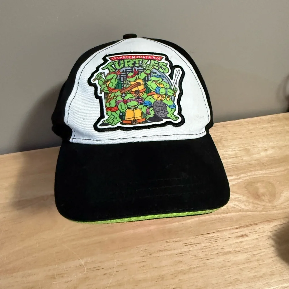 Vintage TMNT Teenage Mutant Ninja Turtles Hat Cap 2014 Nickelodeon Kids